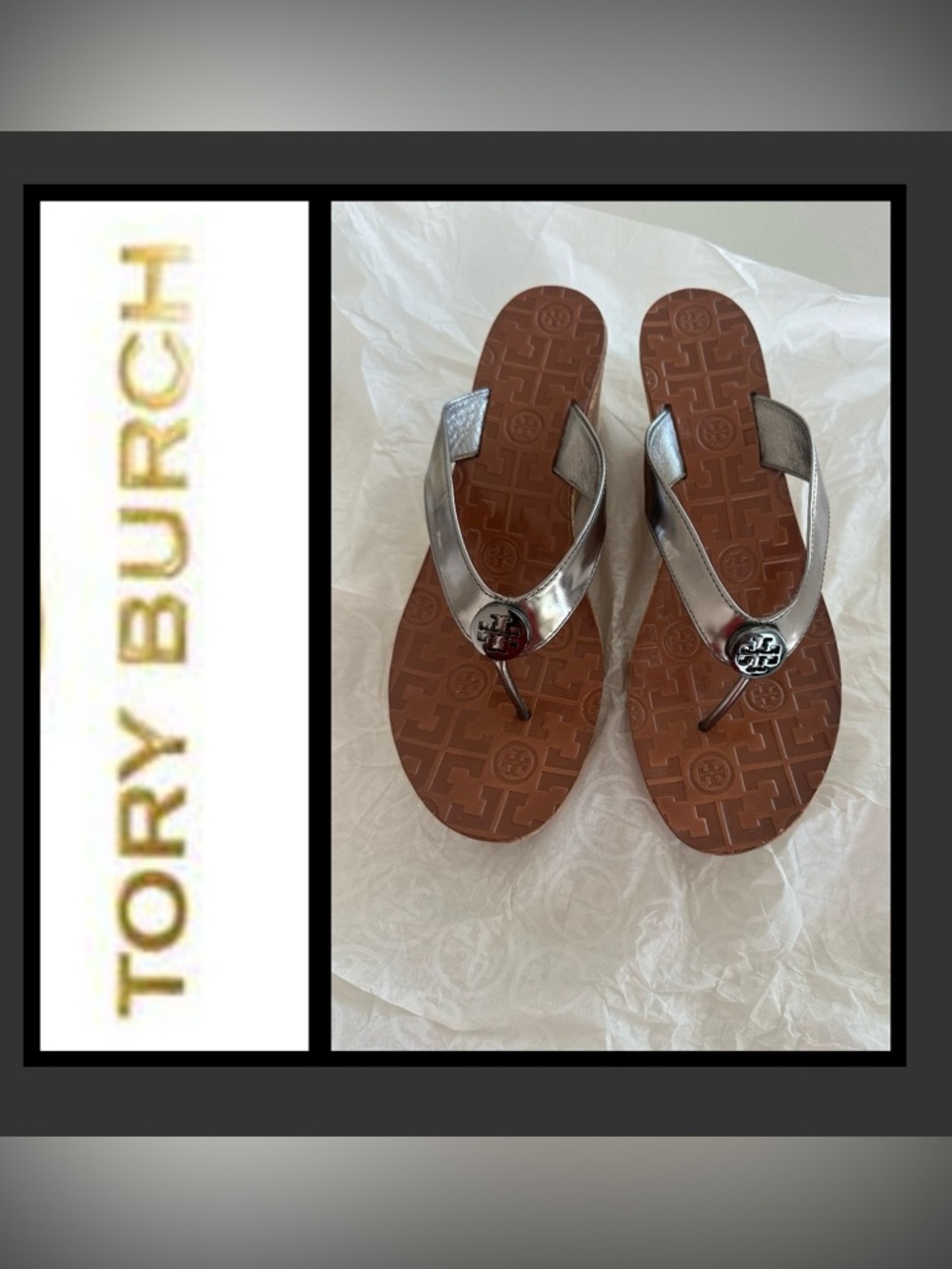 Tory Burch, wedge sandals